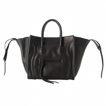 CELINE セリーヌ バッグ コピー ハンドバッグ 16995 3JCA 38NO ブラック（金具：ゴールド）